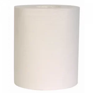 Essuyage dévidage central blanc 2 plis 450 formats 18,2x22 cm certifié Ecolabel (Colis de 6 bobines de 450) PAREDES