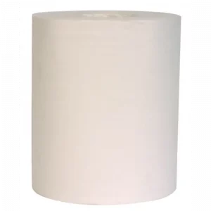 Essuyage dévidage central blanc 2 plis 450 formats 18,4x30 cm certifié Ecolabel (Colis de 6 bobines de 450) PAREDES
