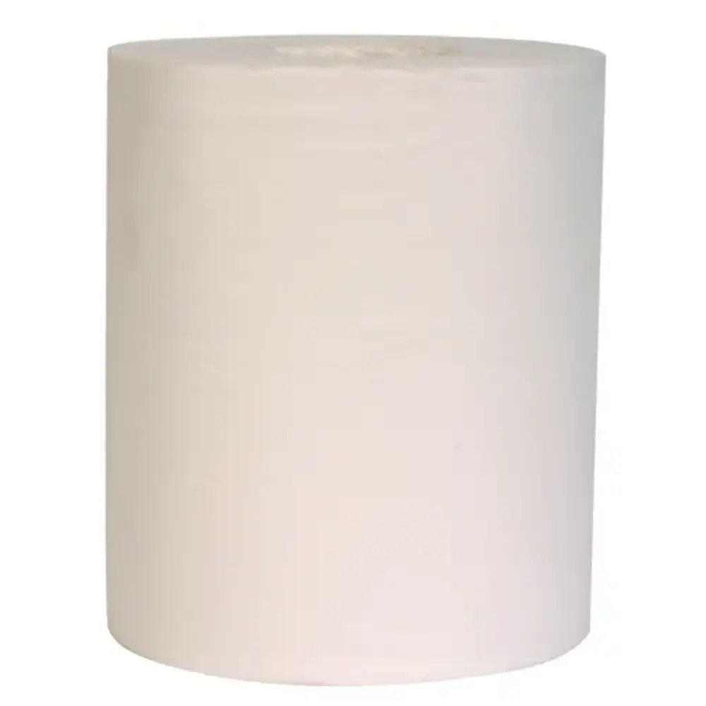 Essuyage dévidage central blanc 2 plis 450 formats 18,4x30 cm certifié Ecolabel (Colis de 6 bobines de 450) PAREDES